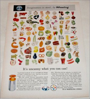 1960 Wheeling Steel Company ad