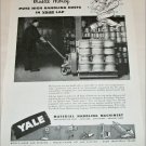 1946 Yale Machinery ad