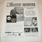 1948 York Refrigeration Company ad