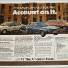 1982 American Motors Lineup car ad