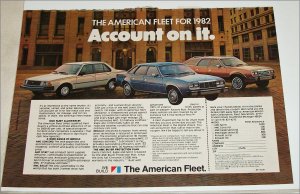 1982 American Motors Lineup car ad