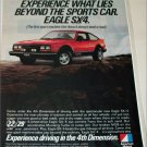 1982 American Motors Eagle SX4 car ad #2