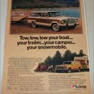1982 American Motors Jeep Wagoneer ad