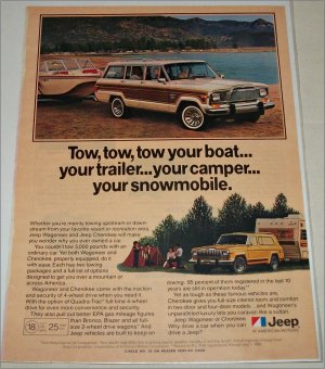 1982 American Motors Jeep Wagoneer ad
