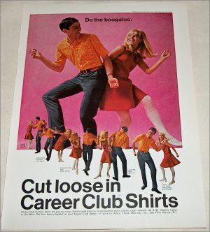 1967 Career Club Shirts ad