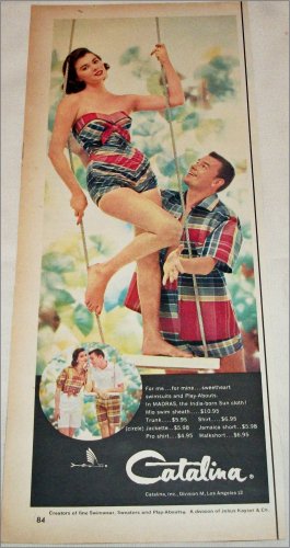 1957 Catalina Swimwear ad