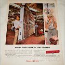 1958 Western Electric Making Short Work ad