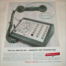1959 Western Electric Call Director Set ad