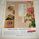 1960 Western Electric Belle Of The Wall ad