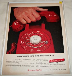 Western Electric More Than Meets The Ear ad