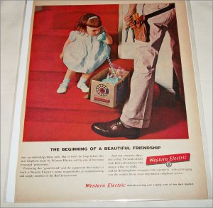 Western Electric Beautiful Friendship ad
