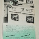 1951 Caloric Gas Range ad