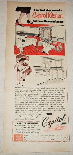 1951 Capitol Kitchen ad