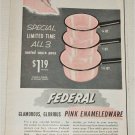 1956 Federal Enamelware ad