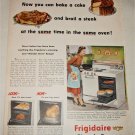 1951 Frigidaire Electric Ranges ad