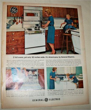 1963 GE Americana Oven ad #2