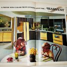 1968 GE Harvest Colored Appliances ad