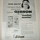 1955 Gibson Market Master Refrigerator ad