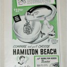 1951 Hamilton Beach Electric Mixer ad