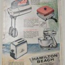 1958 Hamilton Beach Appliances ad