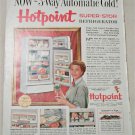 1955 Hotpoint Super Stor Refrigerator ad