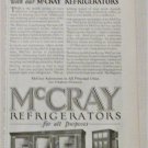 1924 McCray Refrigerators ad