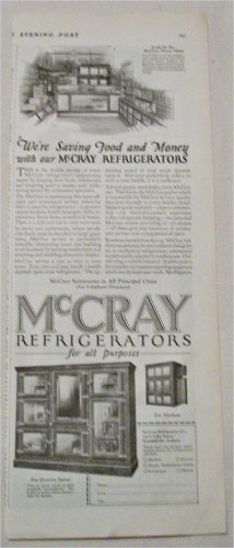 1924 McCray Refrigerators ad