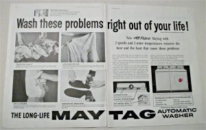 1956 Maytag Automatic Washers ad