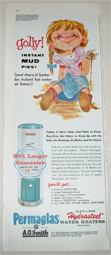 1958 Permaglas Water Heater ad