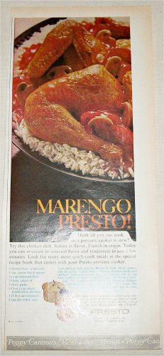 1970 Presto Cookware ad