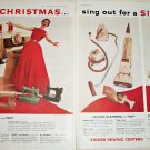 1960 Singer Appliances Christmas ad