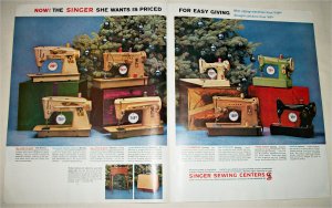 Singer Sewing Machines Christmas ad