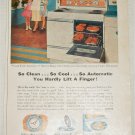 1956 Western Auto Wizard Electric Range ad