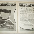 1920 Westinghouse Electric Iron ad