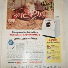 1951 Westinghouse Laundromat ad