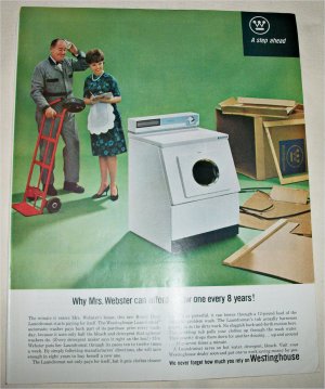 1963 Westinghouse Heavy Duty Laundromat ad #2