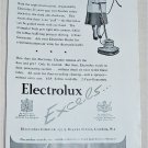 1952 Electrolux Cleaner ad from the UK
