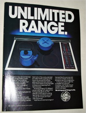 1987 GE Unlimited Range ad