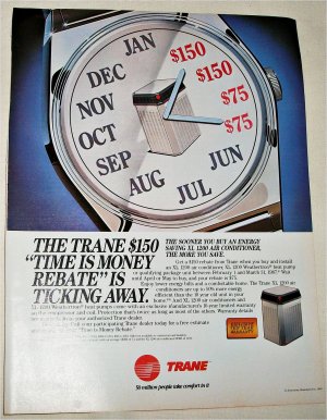 1987 Trane AC ad