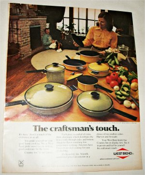 1972 West Bend Country Inn Cookware ad