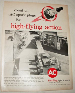 1961 AC Fire-Ring Spark Plugs ad #1