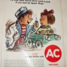 1961 AC Fire-Ring Spark Plugs ad #2