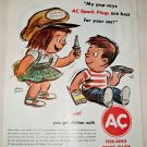 1962 AC Fire-Ring Spark Plugs ad #1