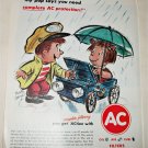 1962 AC Fire-Ring Spark Plugs ad #2