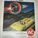 1962 AC Fire-Ring Spark Plugs ad #3 featuring Corvette