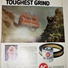 1971 AC Oil Filter ad featuring Guy Jones