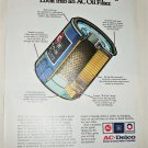 1975 AC Oil Filter ad
