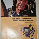 1986 AC-Delco Parts ad featuring Chuck Yeager