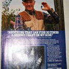 1987 AC Spark Plugs ad featuring Chuck Yeager