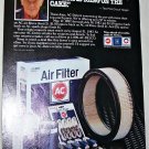1987 AC-Delco Parts ad featuring Chuck Yeager